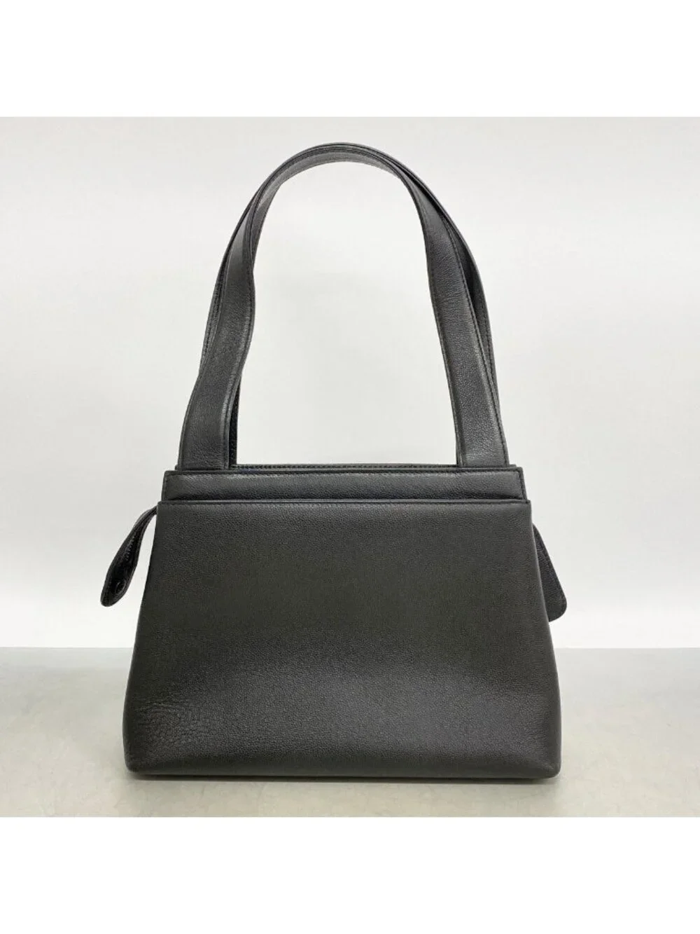 Chanel Handbag Caviar Leather Black Cles Dies